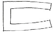 Image showing prongs of test piece have bent inwards showing case hardening
