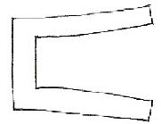 Image showing prong arms bent outwards indicating reverse case hardening