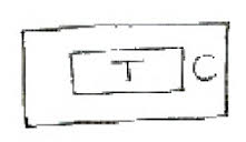 Cross section showing internal stresses in case hardened timber